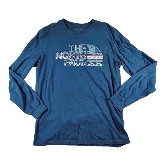 The Northface - Tribal Design - Men's Long Sleeve Shirt - Size: Medium - Picture 1 of 3